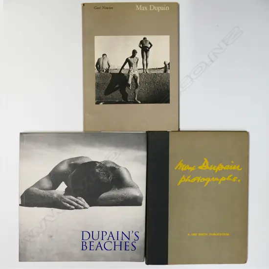 THREE BOOKS: MAX DUPAIN PHOTOGRAPHY